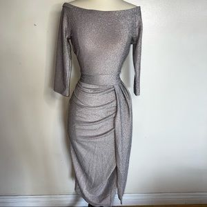 CBR Gorgeous Lavender Pinup Glam Dress